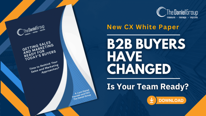 White Paper: B2B Buyers Have Changed. Is your Team Ready?
CX Feedback Methods