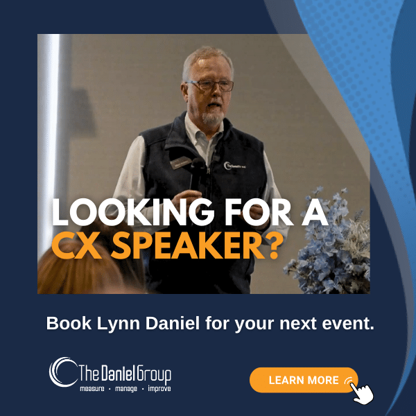Lynn Daniel, CX Expert, Keynote Speaker