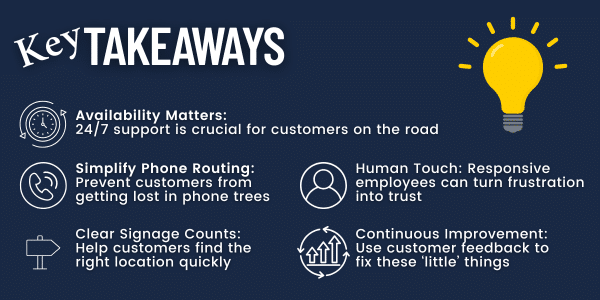 CX Continuous Improvement Key Takeaways