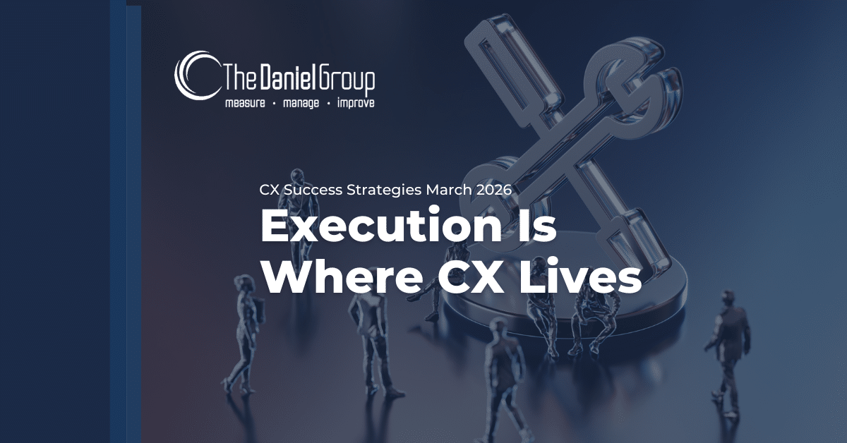 Execution Is Where CX Lives